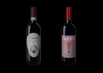 MANE E CORTE WINE LABEL